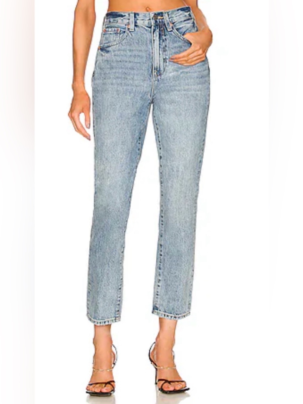 PISTOLA Keaton High Rise Slim Straight Jeans Playday Wash Size 30 P6430RLP-PDY